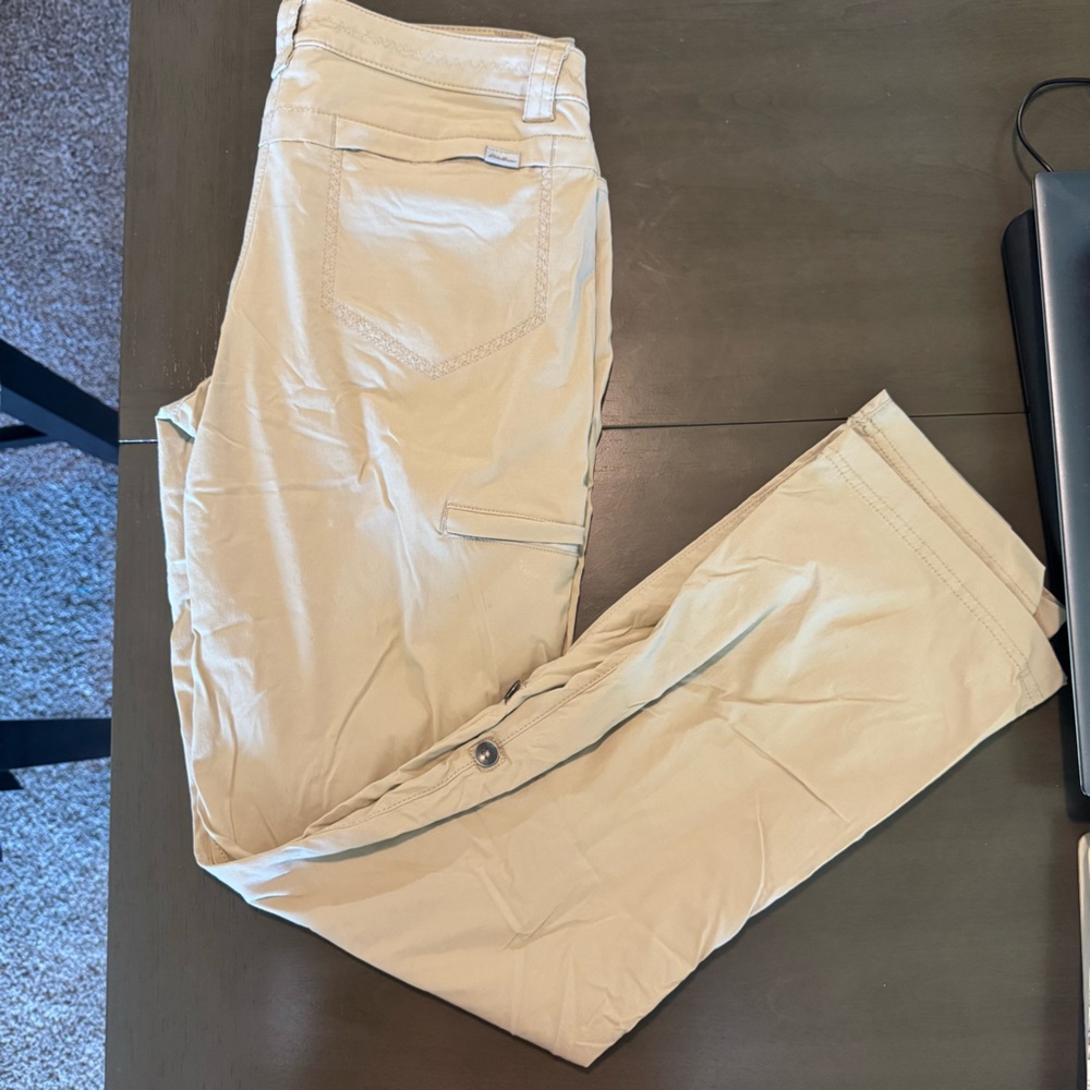 Eddie Bauer Lightweight Tan Chino Pants